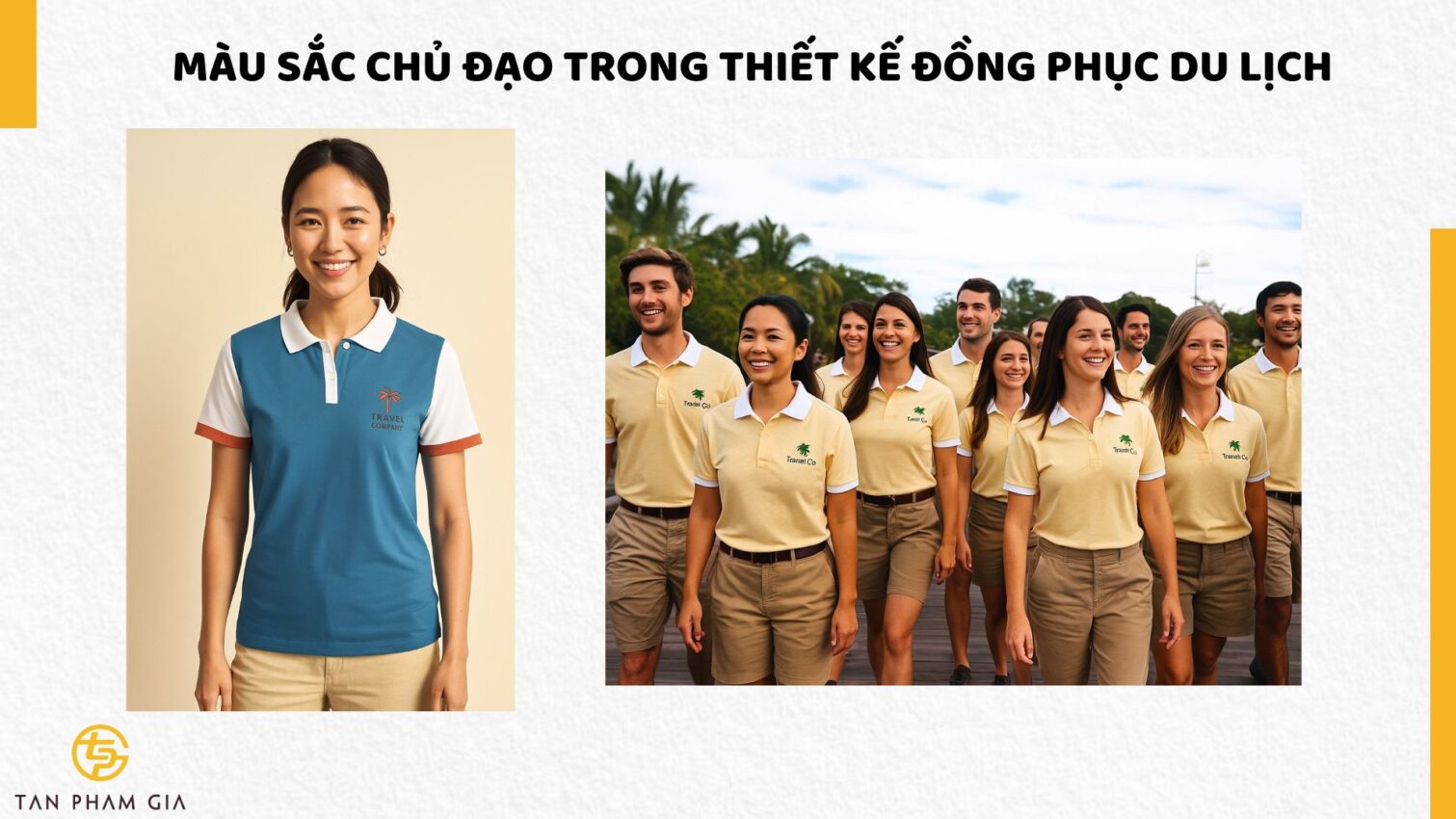 Thiết Kế Áo Đồng Phục Du Lịch Theo Yêu Cầu