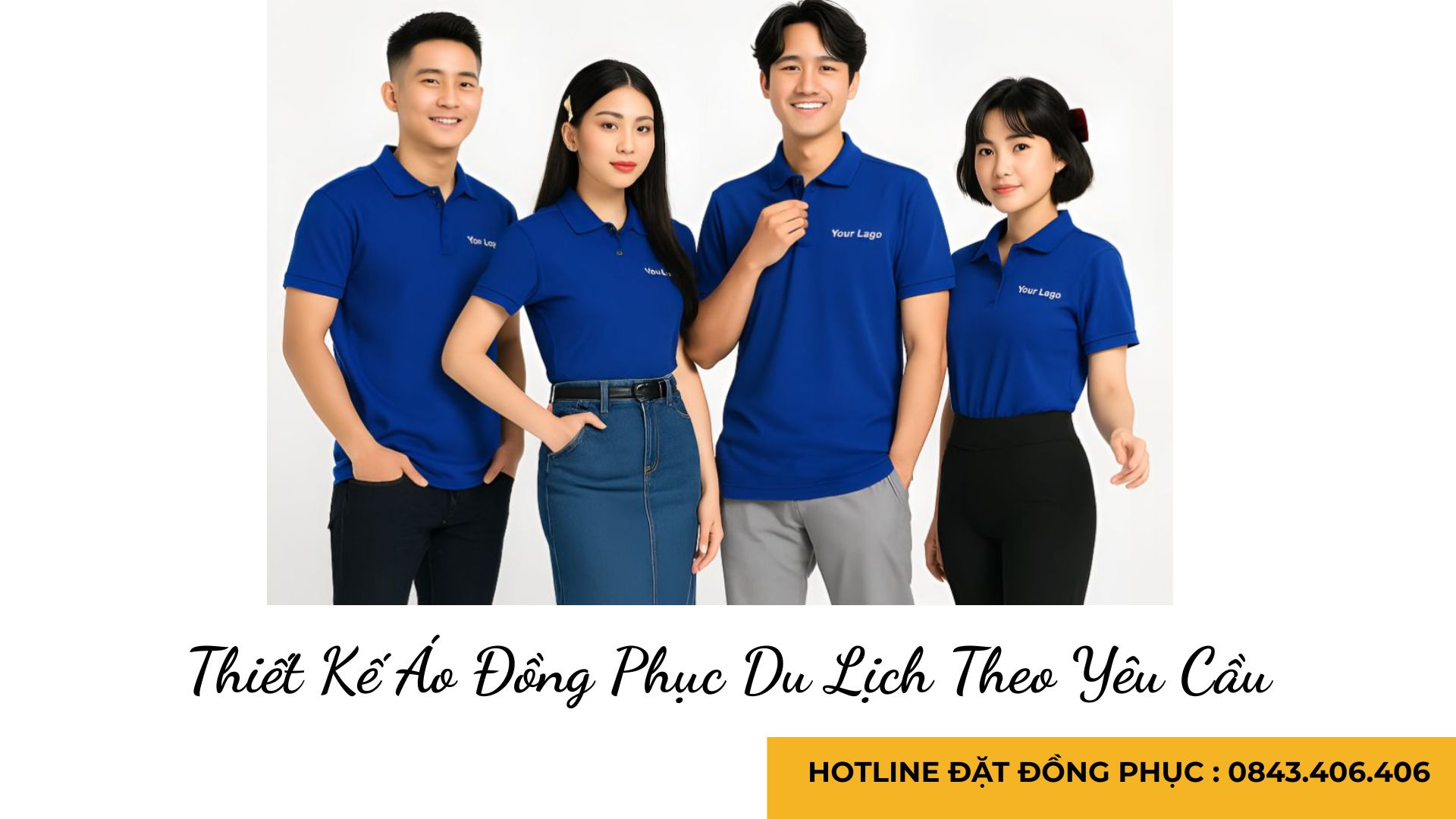 Thiết Kế Áo Đồng Phục Du Lịch Theo Yêu Cầu