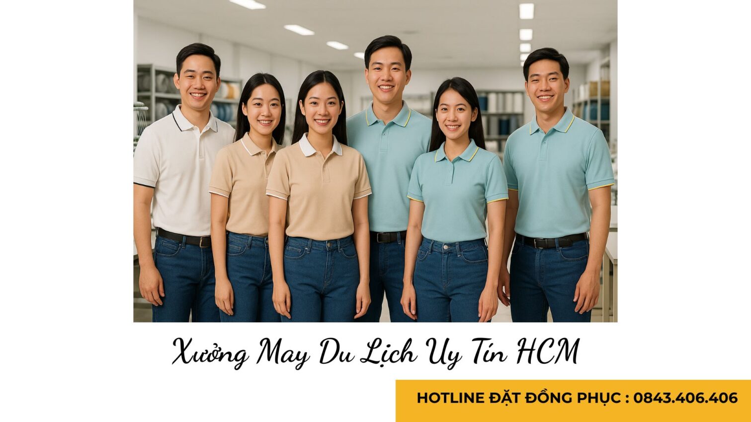 Xưởng May Du Lịch Uy Tín HCM