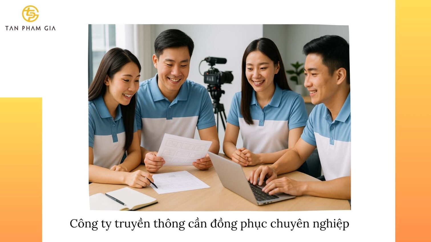 Công ty may đồng phục cho công ty truyền thông