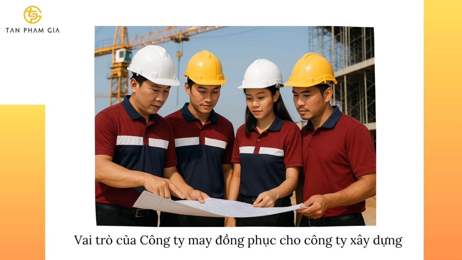 Công ty may đồng phục cho công ty xây dựng