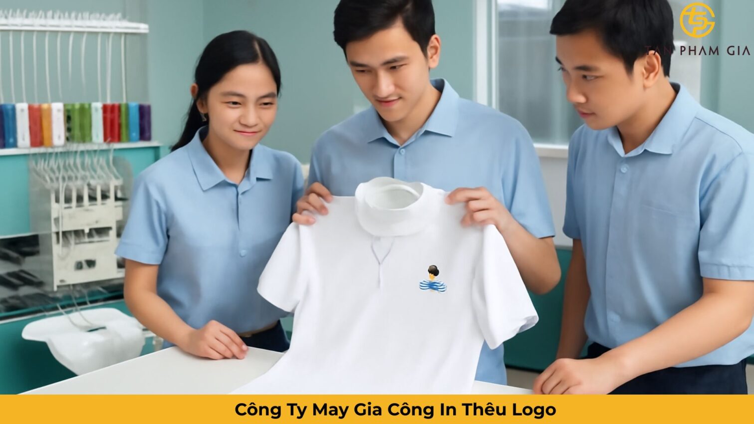 Công Ty May Gia Công In Thêu Logo