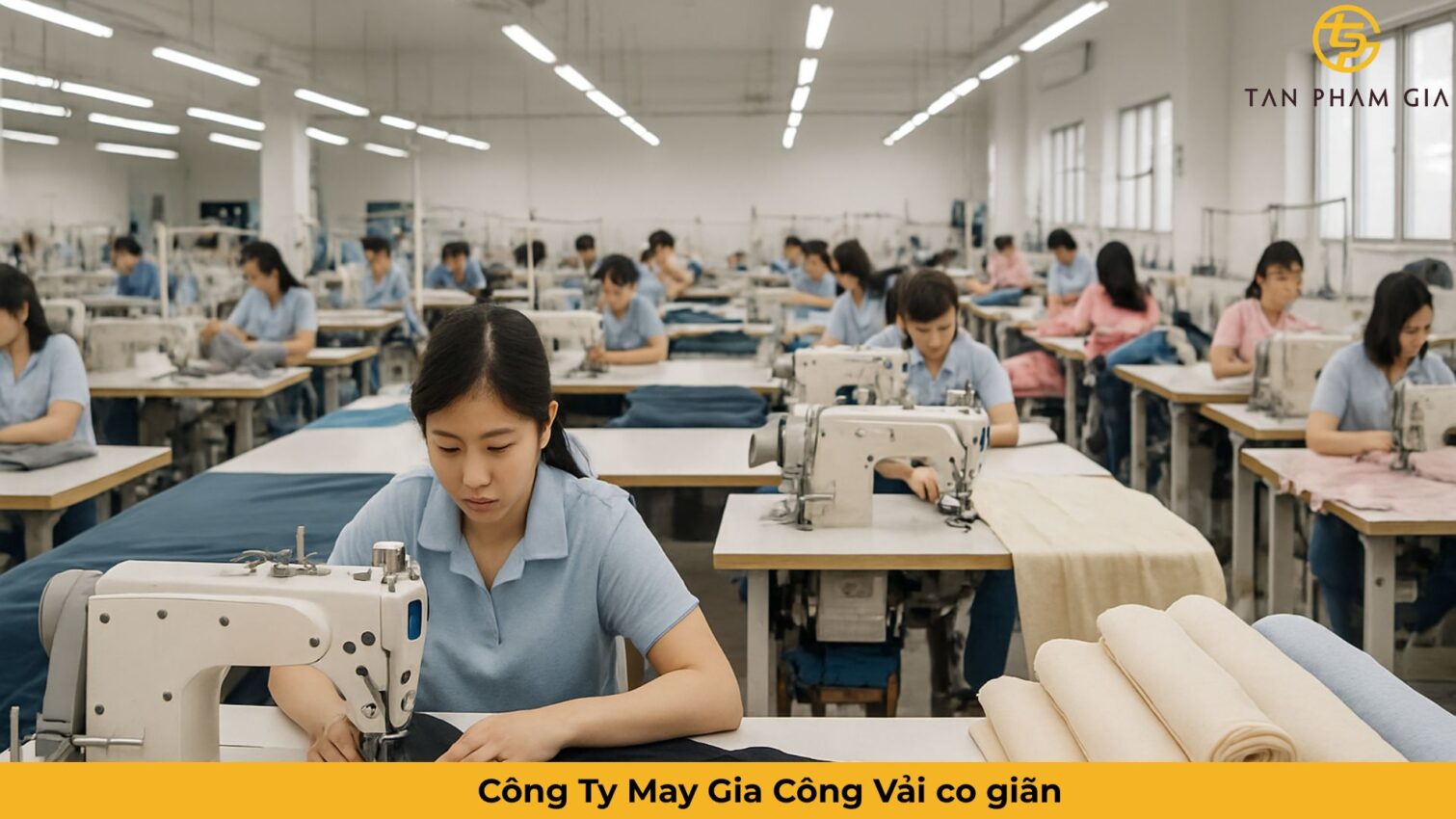 Công Ty May Gia Công Vải co giãn