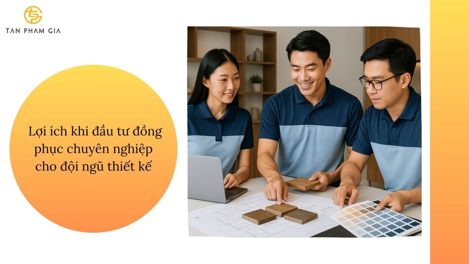 Công ty may đồng phục cho công ty thiết kế nội thất