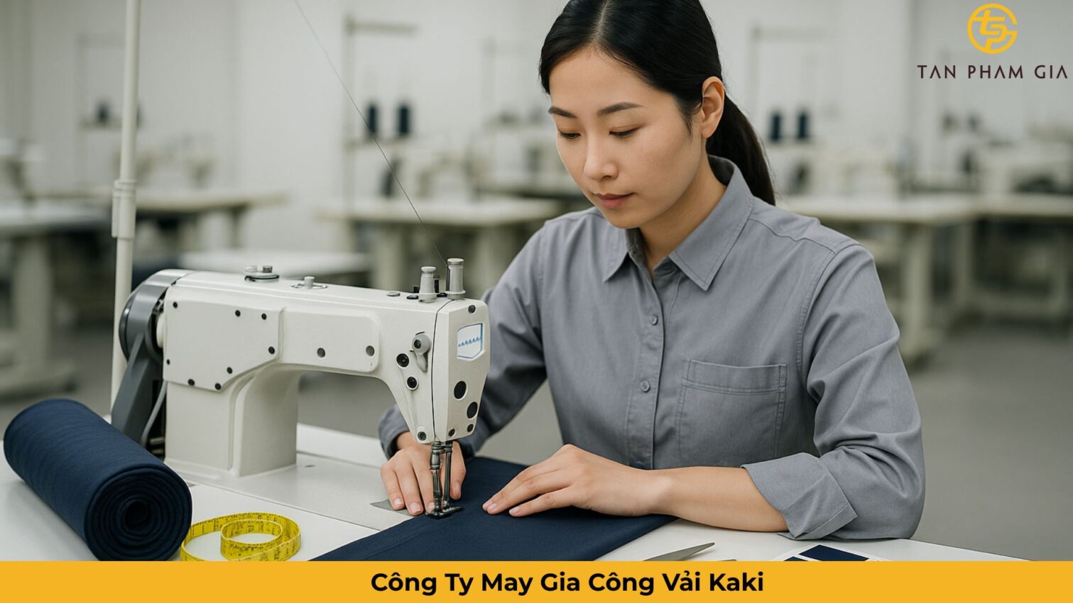 Công Ty May Gia Công Vải Kaki