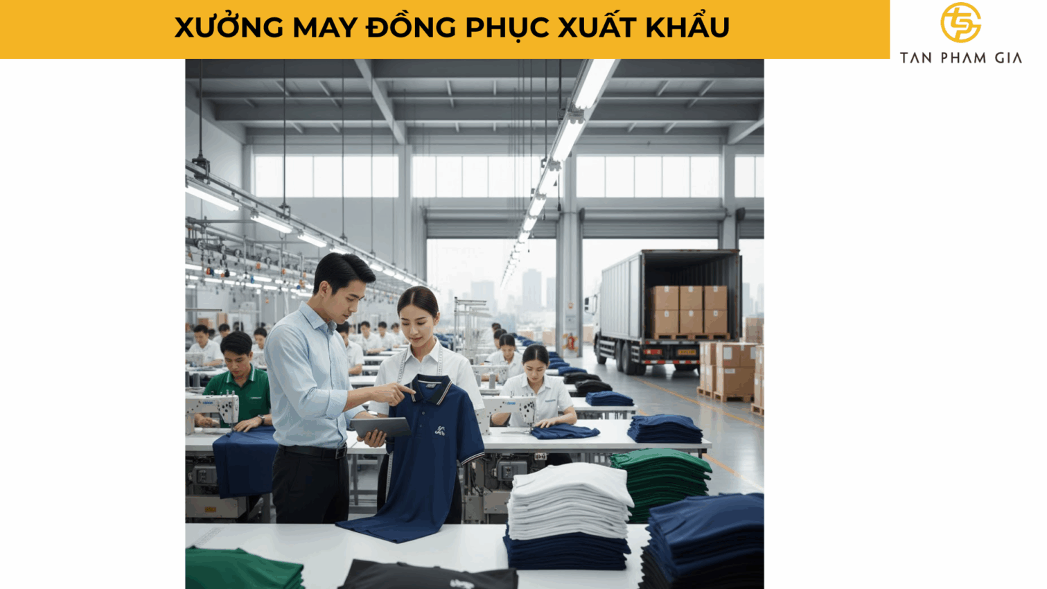 Xưởng May Đồng Phục Xuất Khẩu