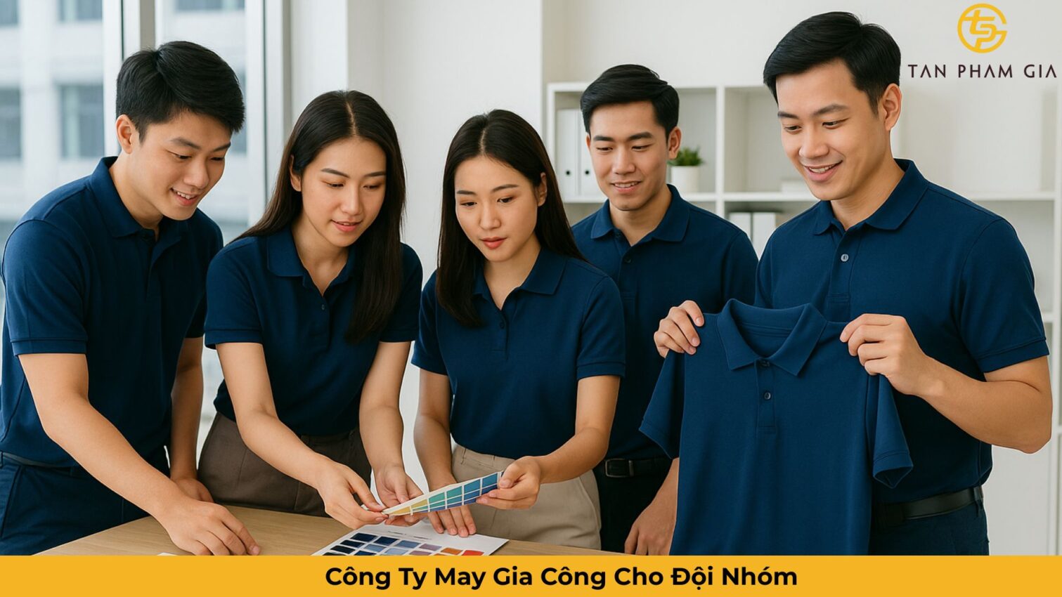Công Ty May Gia Công Cho Đội Nhóm