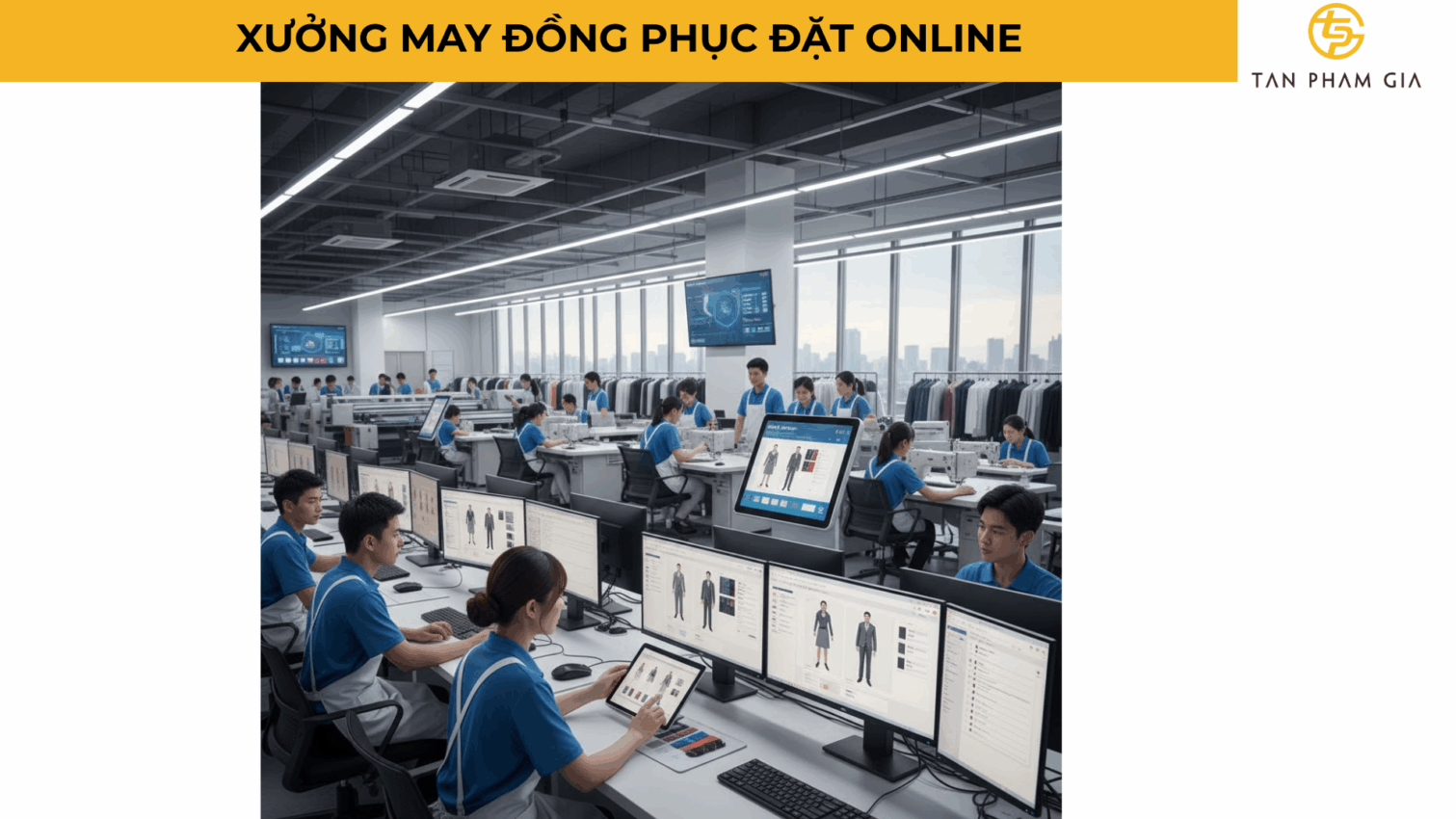 Xưởng May Đồng Phục Đặt Online