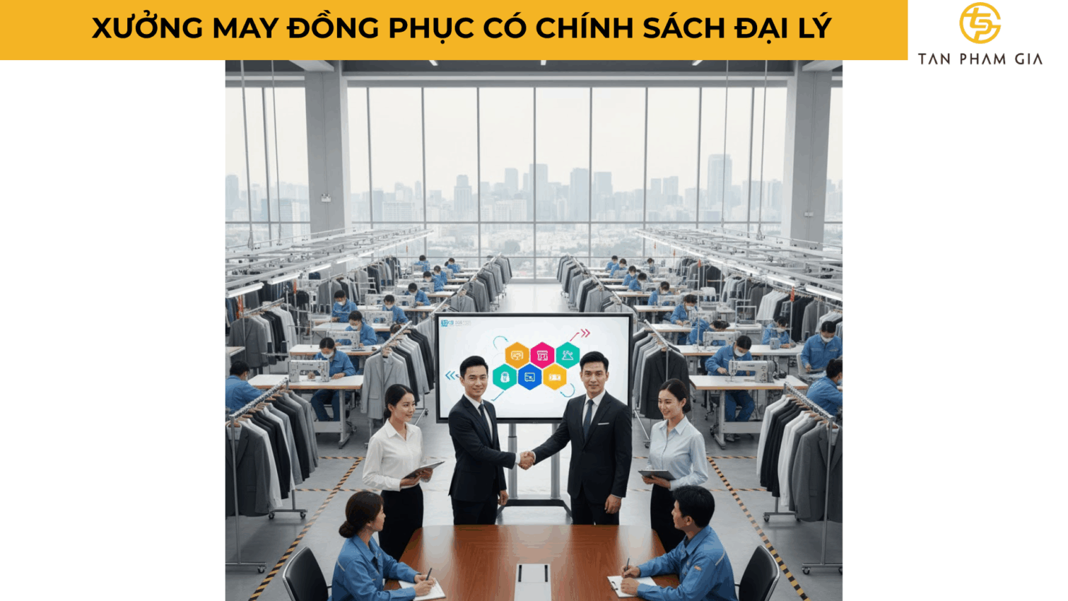 Xưởng May Đồng Phục Có Chính Sách Đại Lý