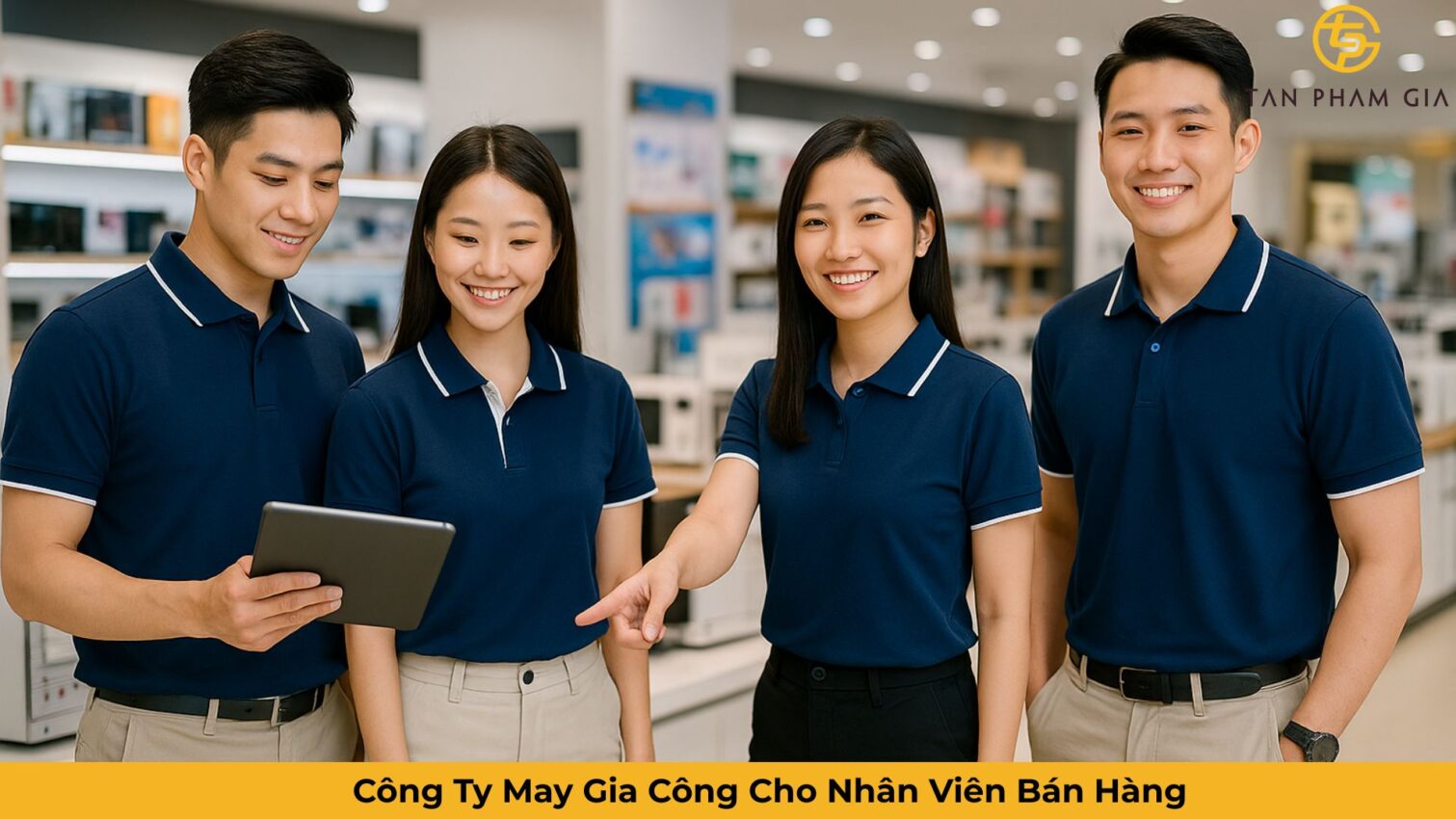 Công Ty May Gia Công Cho Nhân Viên Bán Hàng
