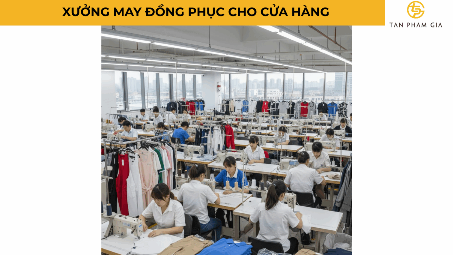 Xưởng May Đồng Phục Cho Cửa Hàng
