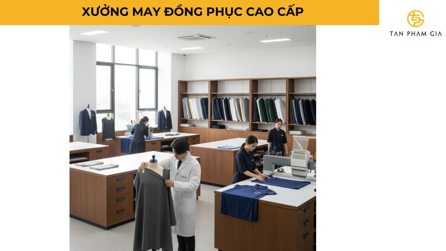 Xưởng May Đồng Phục Cao Cấp