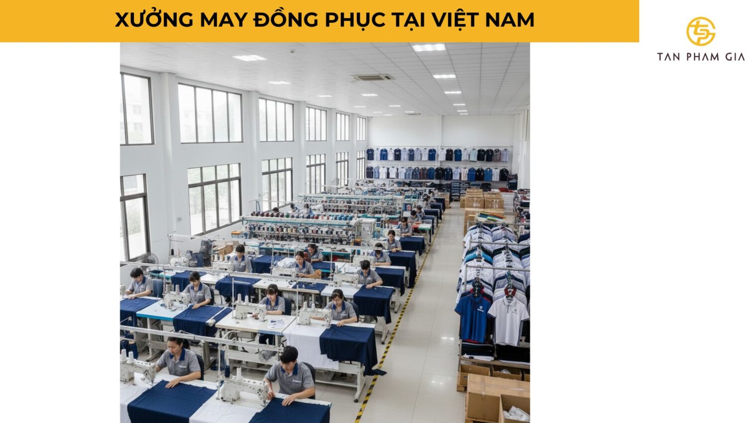 Xưởng May Đồng Phục Tại Việt Nam