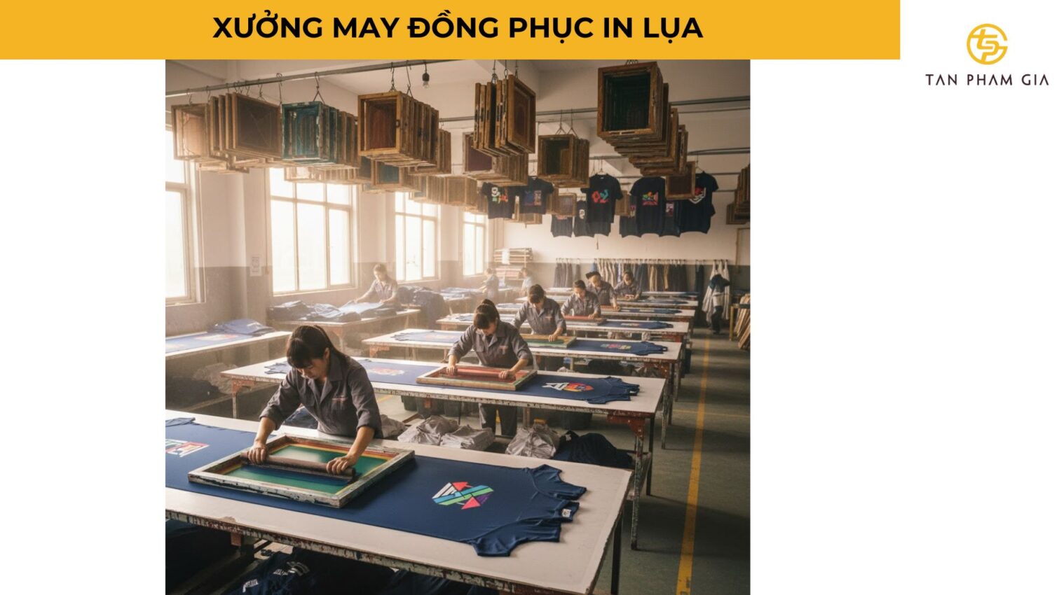 Xưởng May Đồng Phục In Lụa