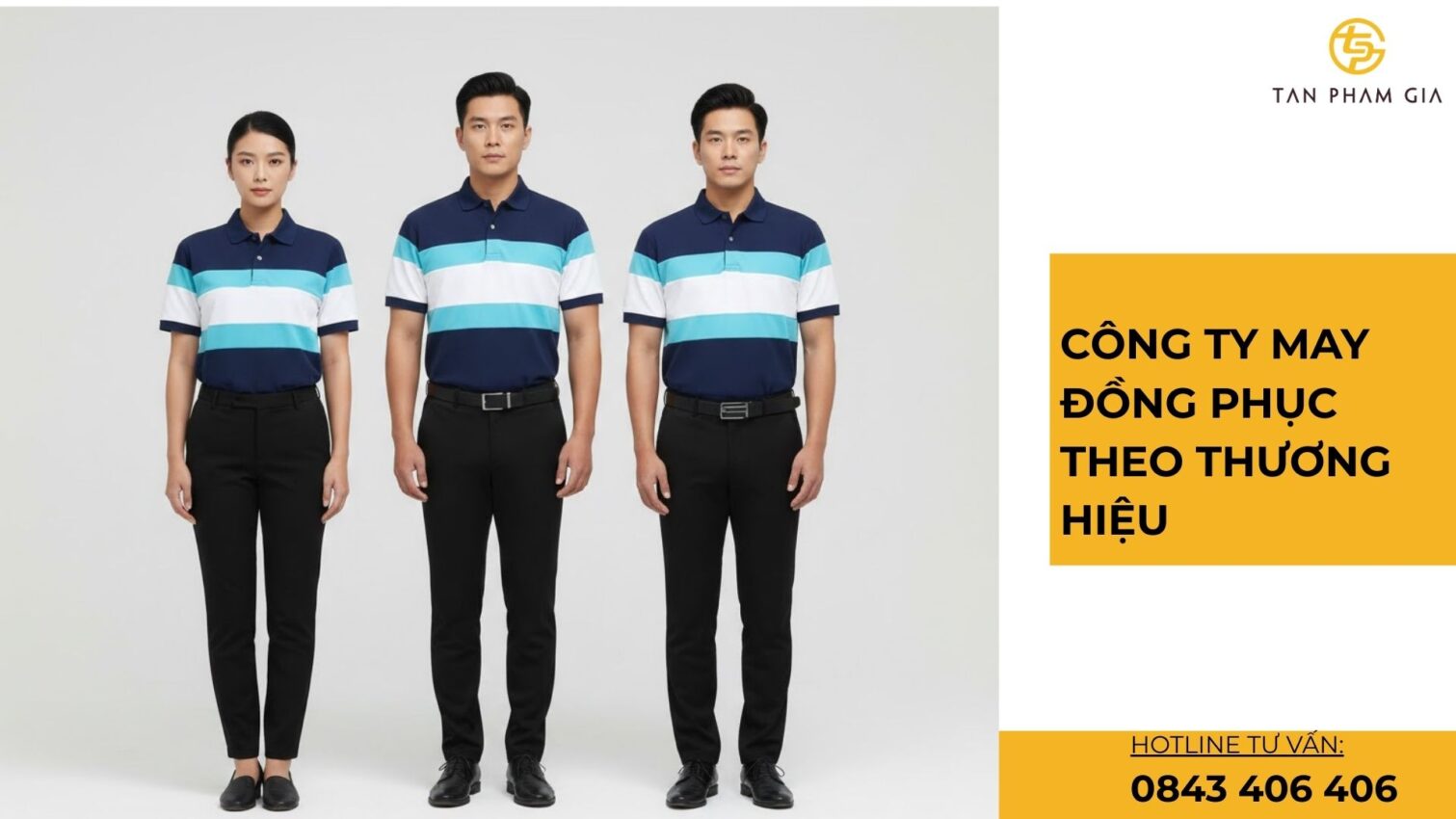 Công ty may đồng phục theo thương hiệu