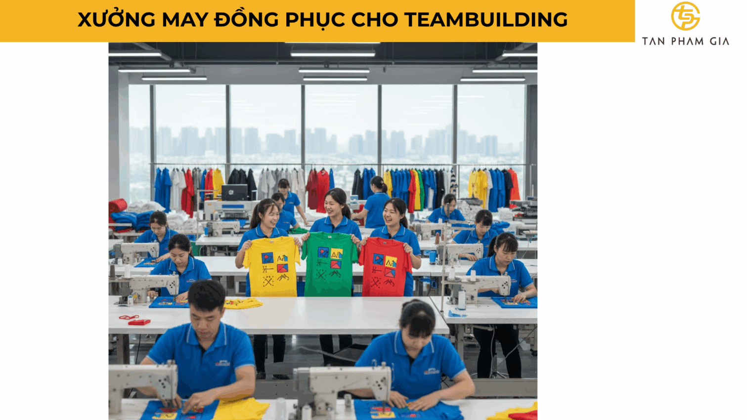 Xưởng May Đồng Phục Cho Teambuilding