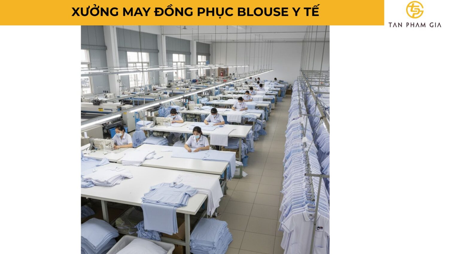 Xưởng May Đồng Phục Blouse Y Tế