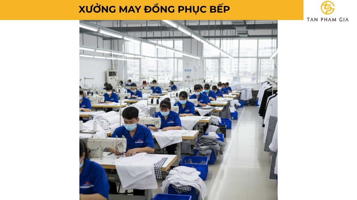Xưởng May Đồng Phục Bếp