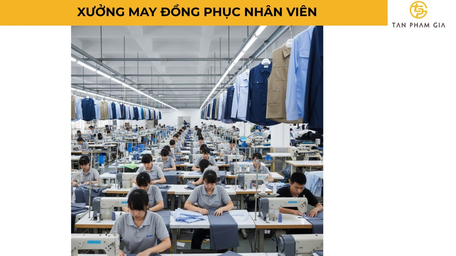 Xưởng May Đồng Phục Nhân Viên
