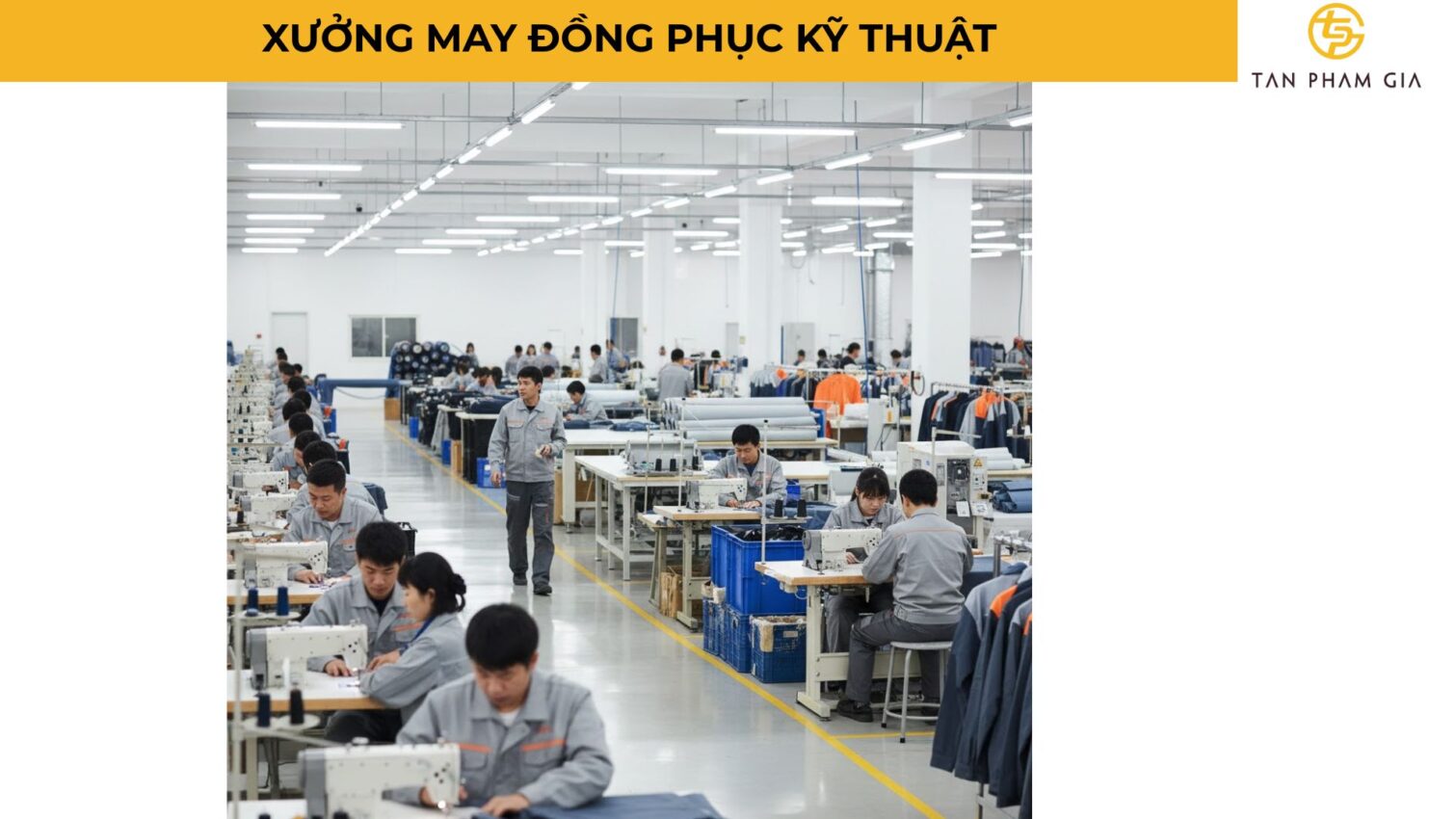 Xưởng May Đồng Phục Kỹ Thuật