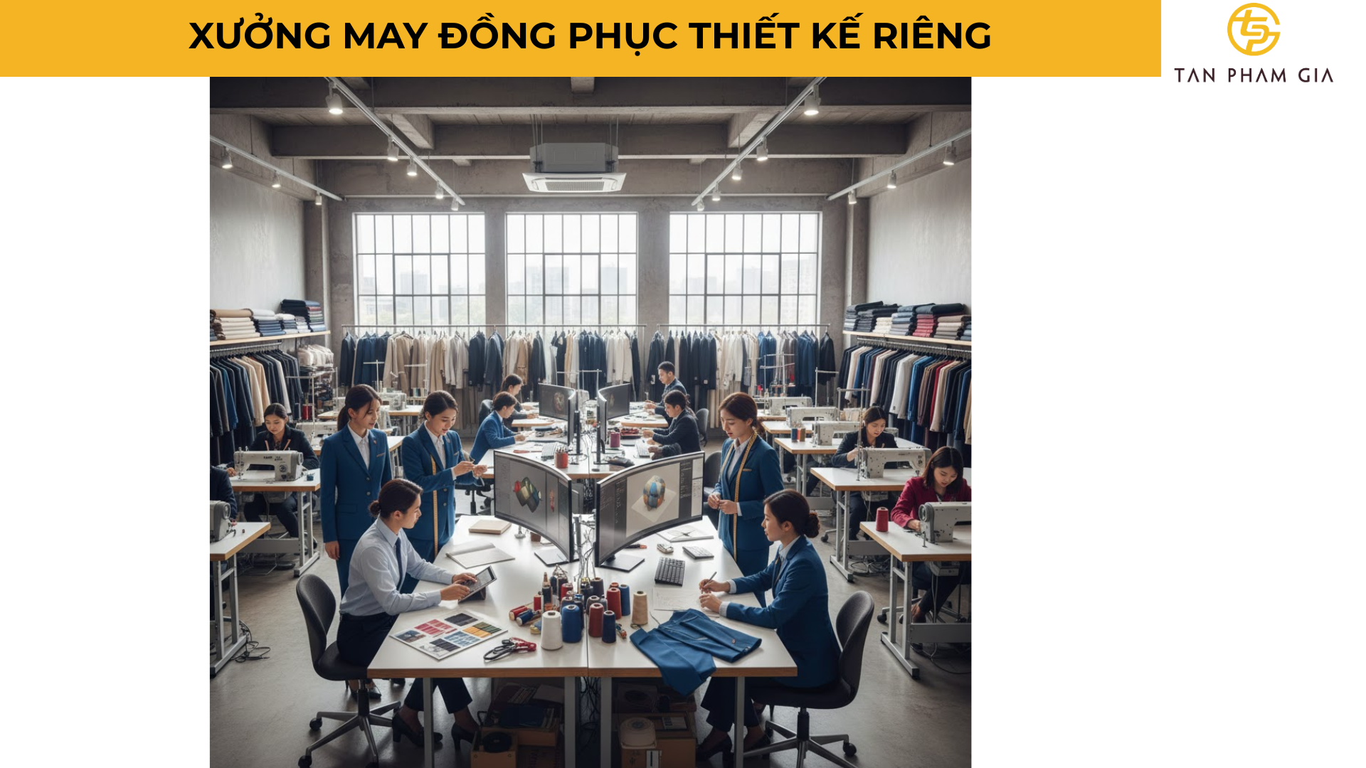 Xưởng May Đồng Phục Thiết Kế Riêng