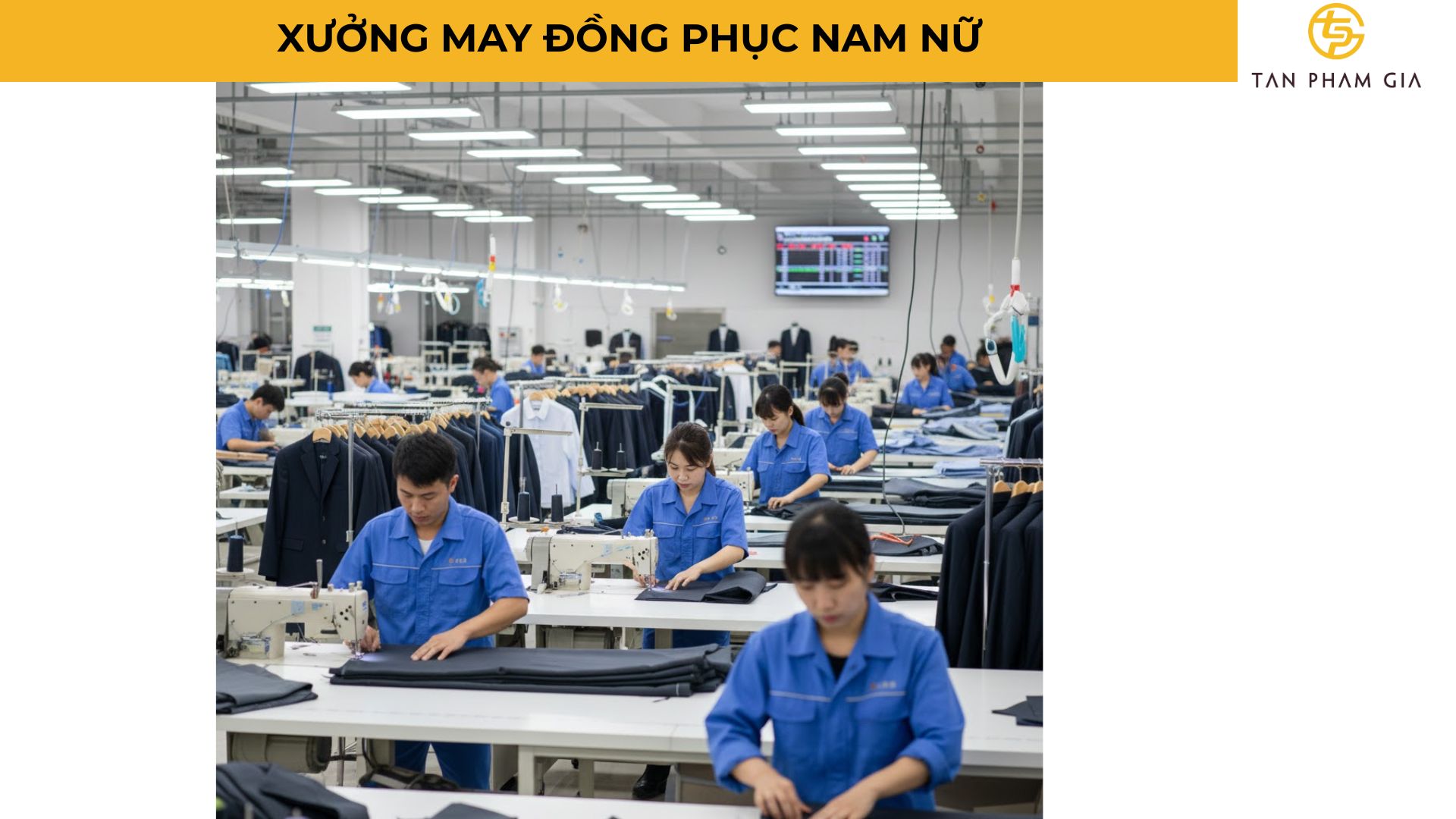 Xưởng May Đồng Phục Nam Nữ