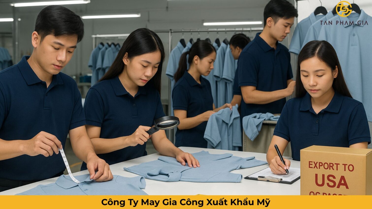 Công Ty May Gia Công Xuất Khẩu Mỹ