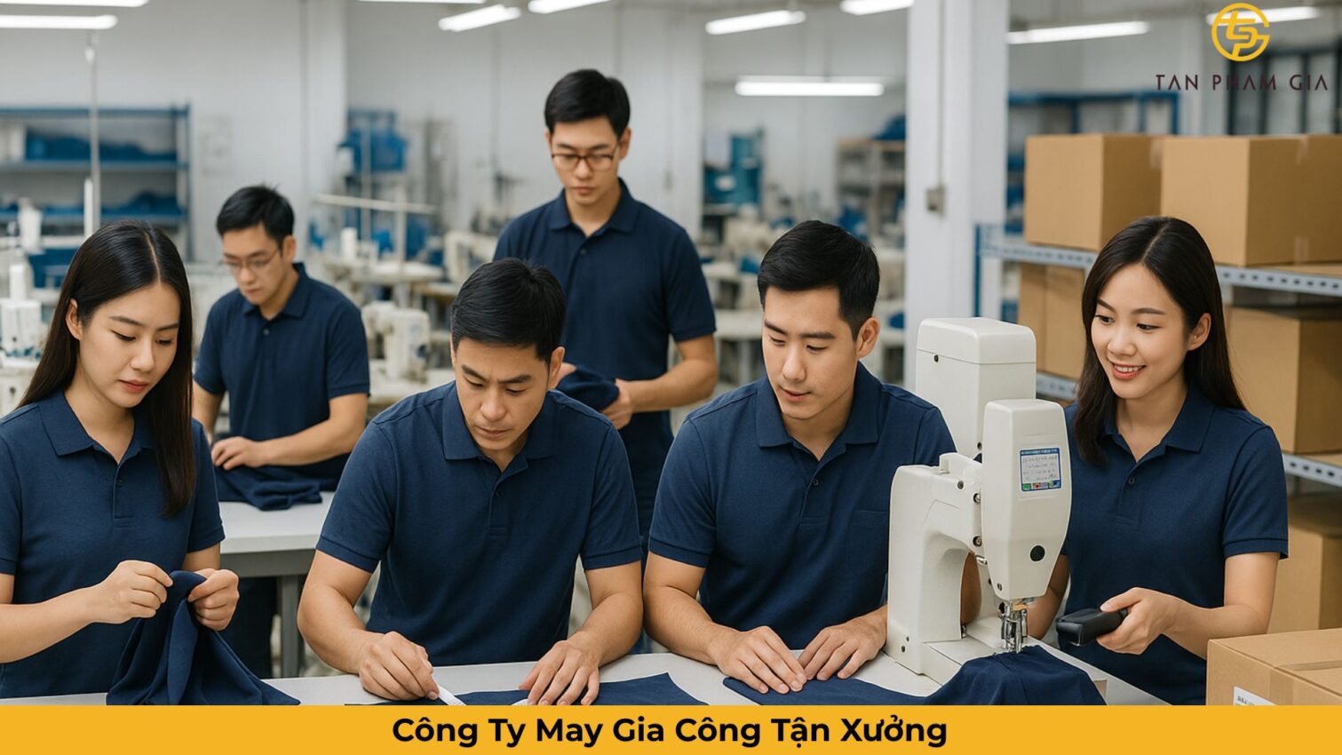 Công Ty May Gia Công Tận Xưởng