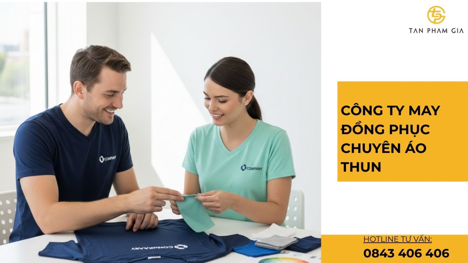 Công ty may đồng phục chuyên áo thun
