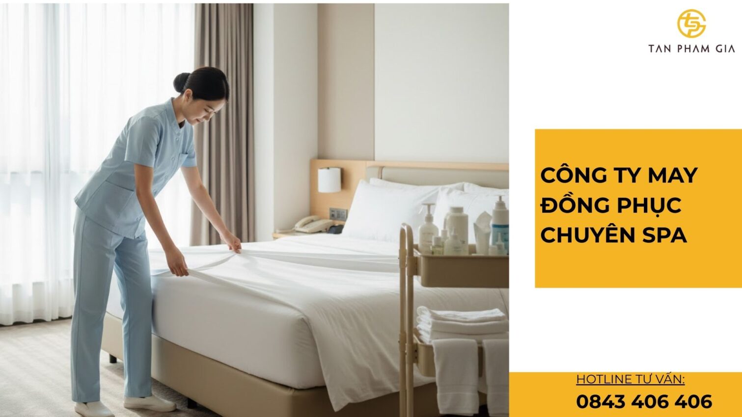 Công ty may đồng phục chuyên spa