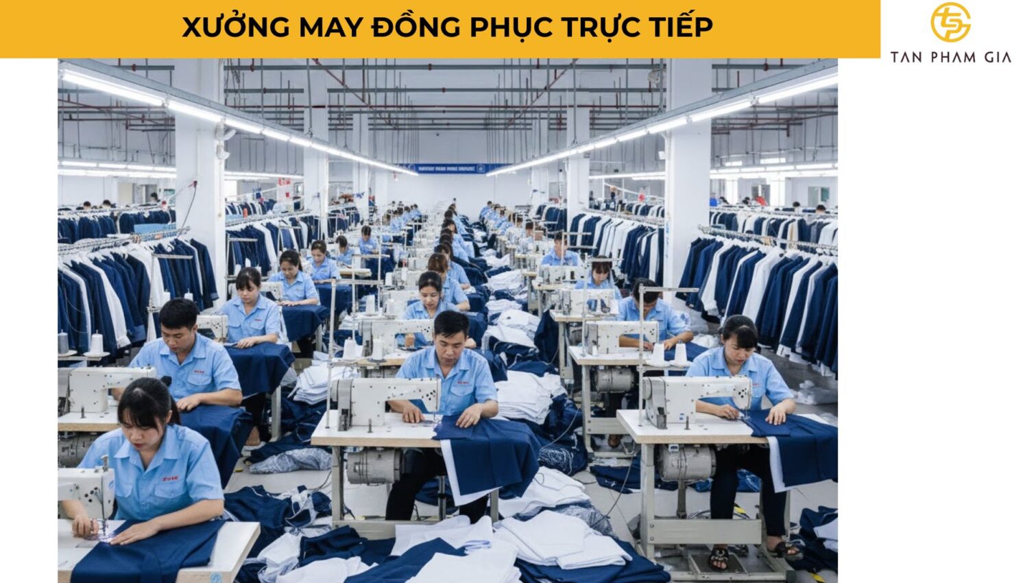 Xưởng May Đồng Phục Trực Tiếp