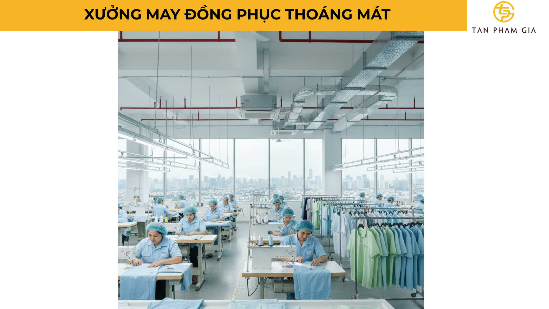 Xưởng May Đồng Phục Thoáng Mát