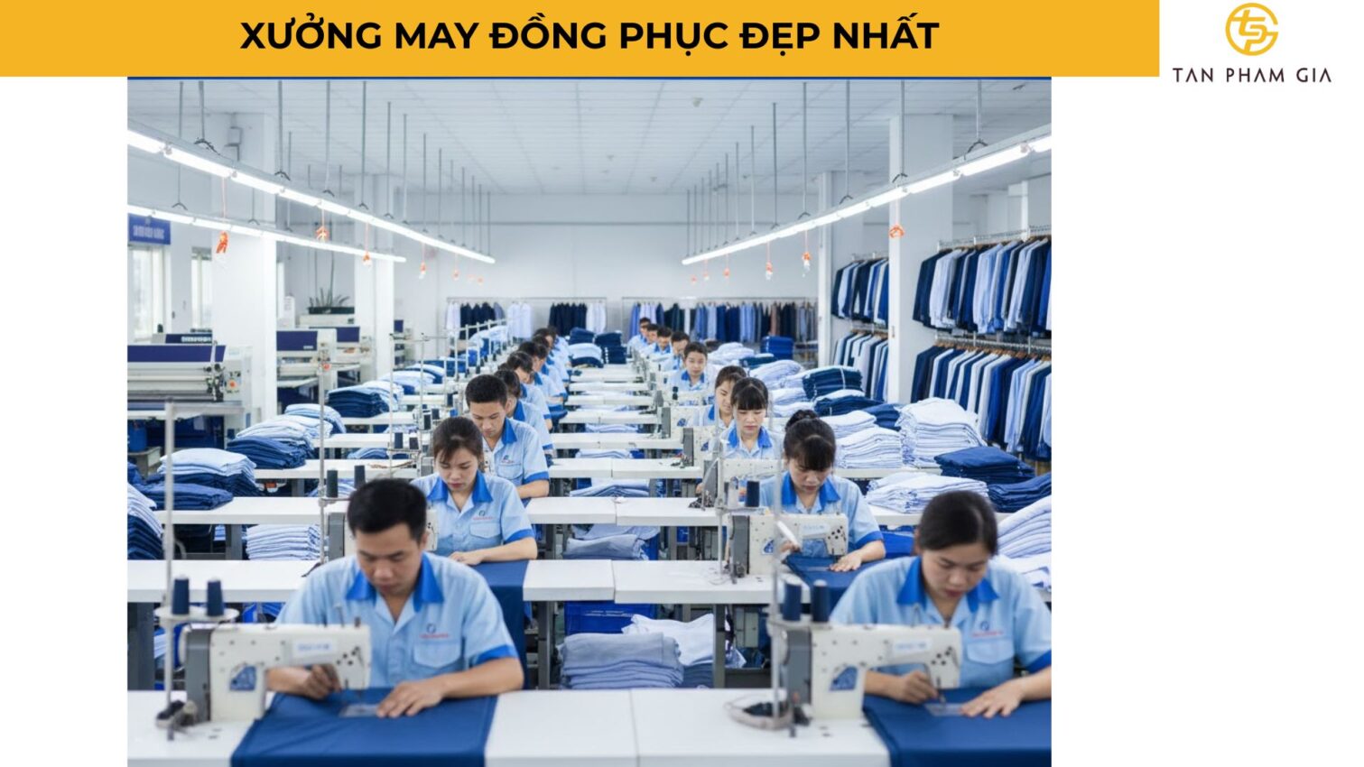 Xưởng May Đồng Phục Đẹp Nhất