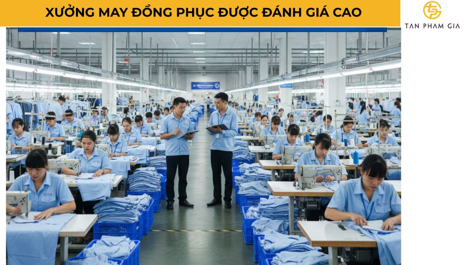 Xưởng May Đồng Phục Được Đánh Giá Cao