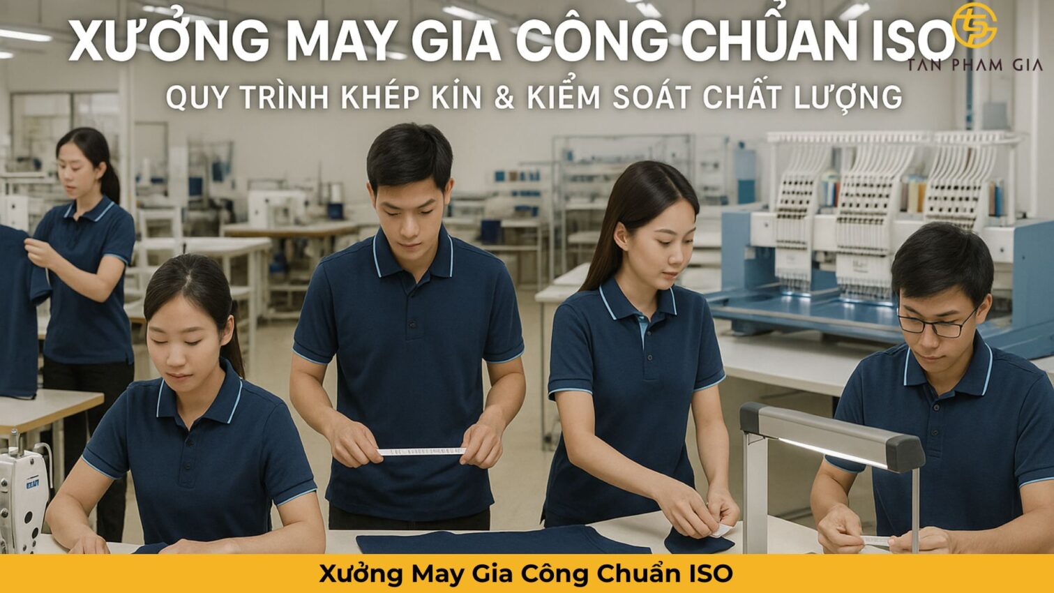 Xưởng May Gia Công Chuẩn ISO