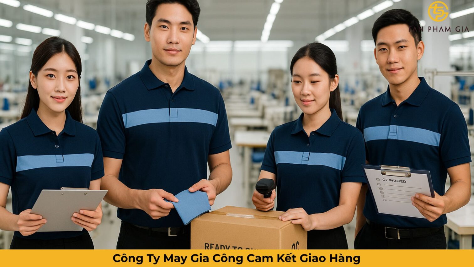 Công Ty May Gia Công Cam Kết Giao Hàng