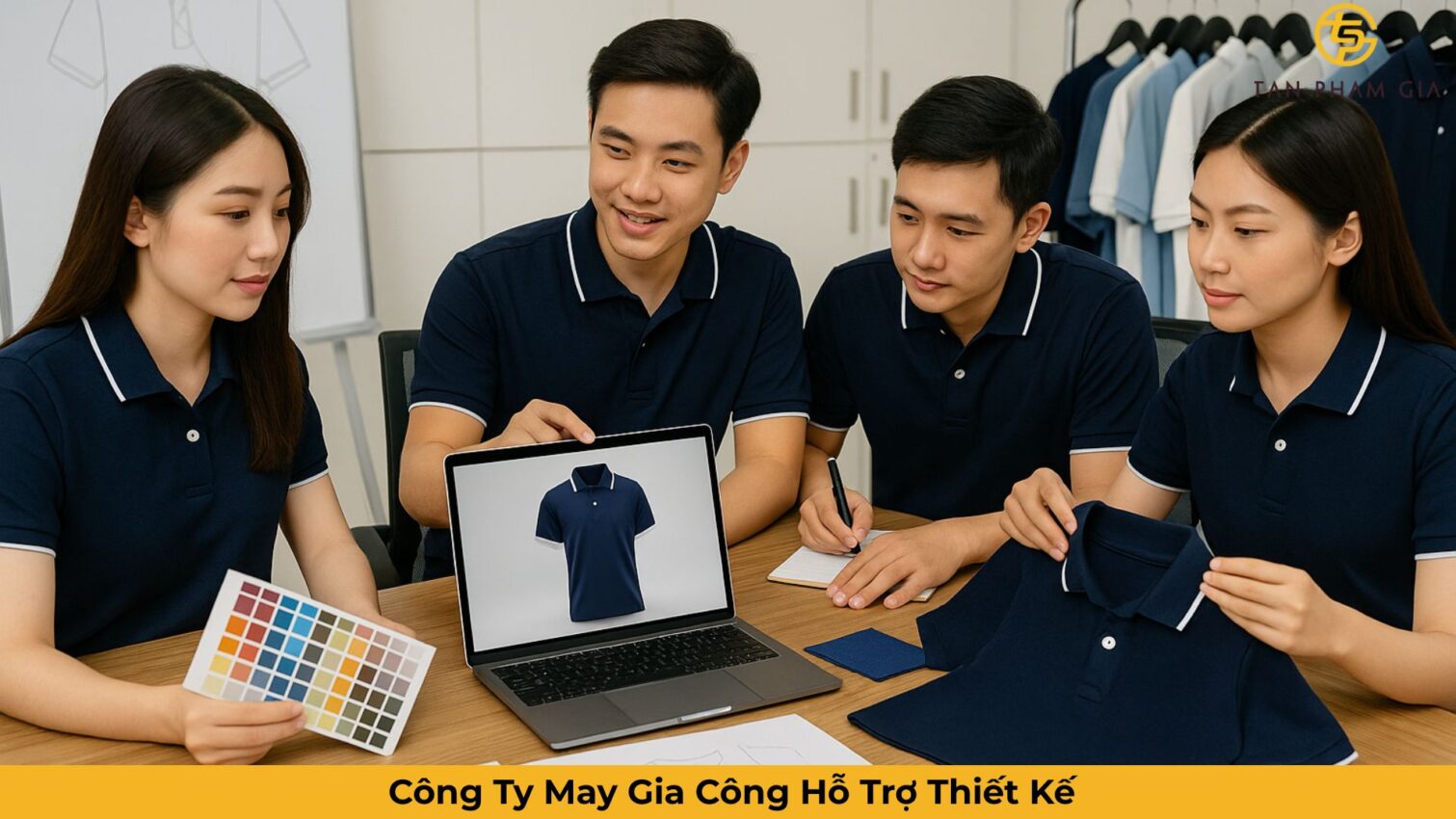 Công Ty May Gia Công Hỗ Trợ Thiết Kế