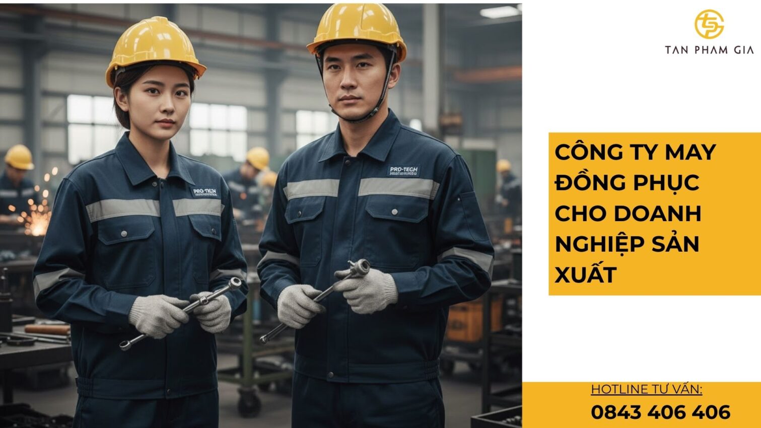 Công ty may đồng phục cho doanh nghiệp sản xuất