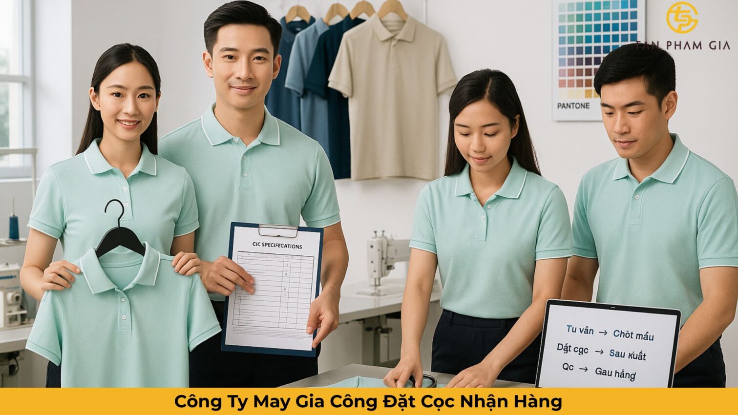 Công Ty May Gia Công Đặt Cọc Nhận Hàng