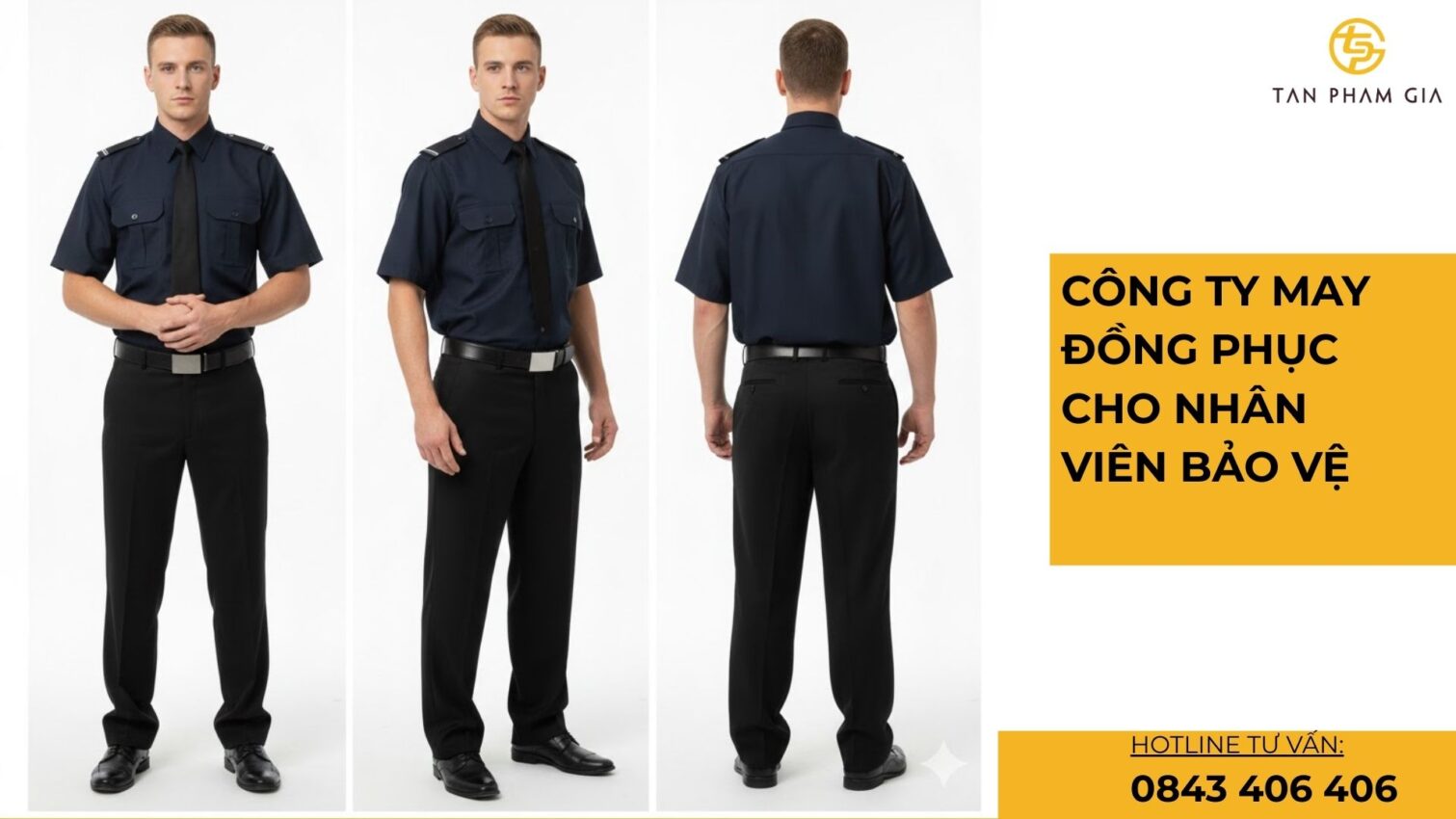 Công ty may đồng phục cho nhân viên bảo vệ