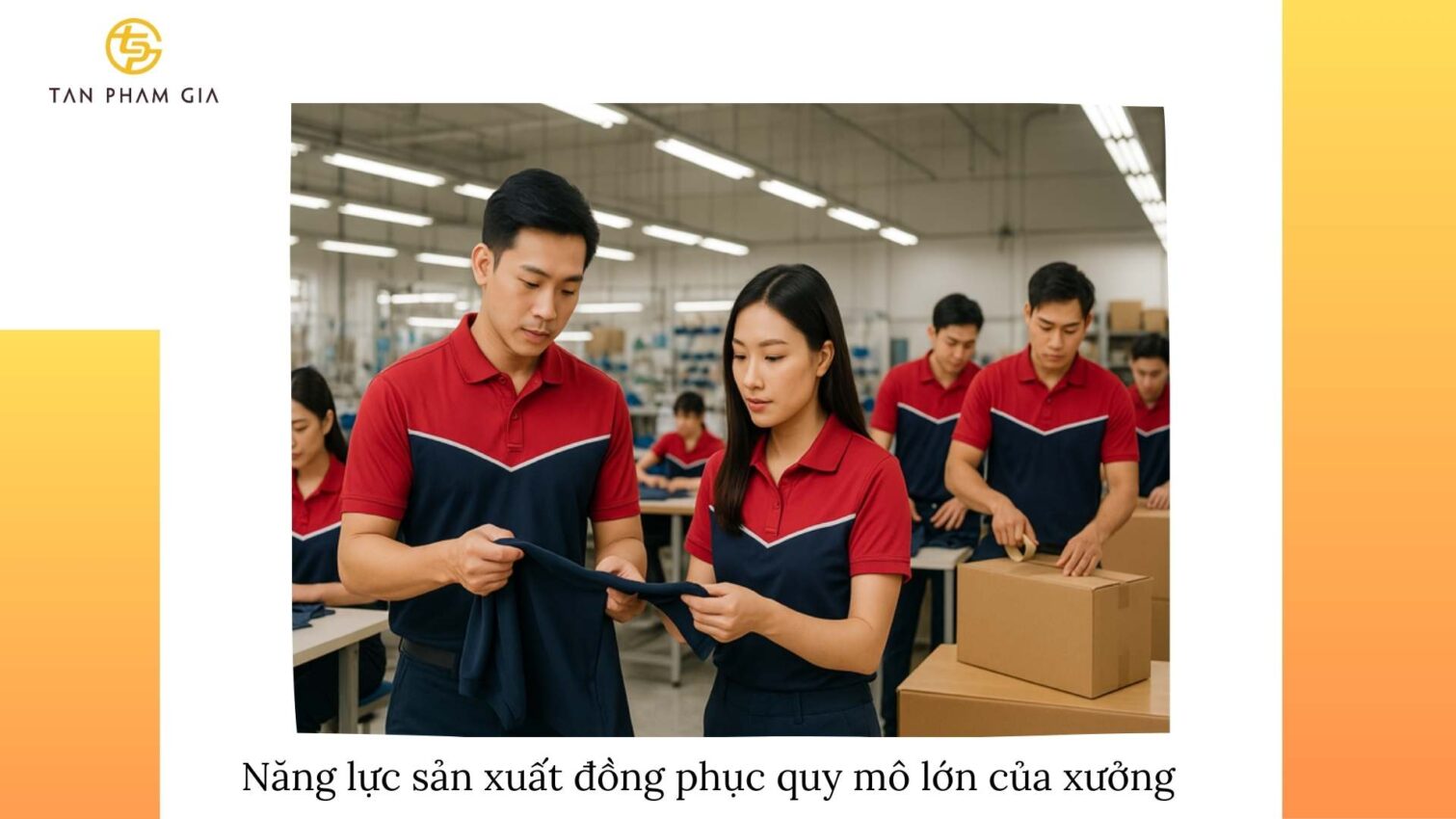 Xưởng May Đồng Phục Tại Long An
