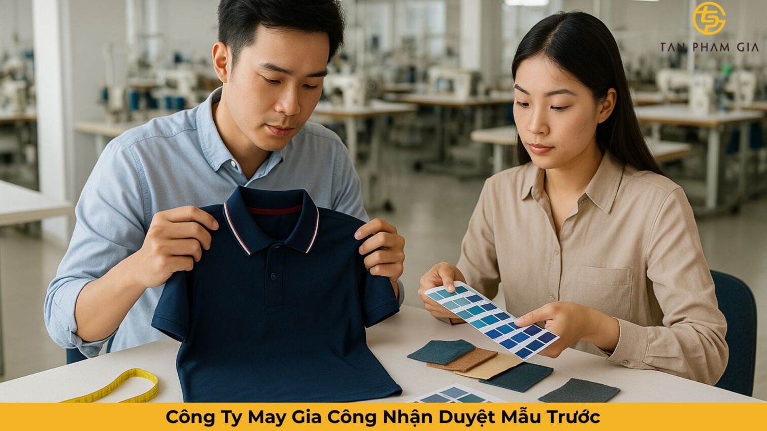 Công Ty May Gia Công Nhận Duyệt Mẫu Trước
