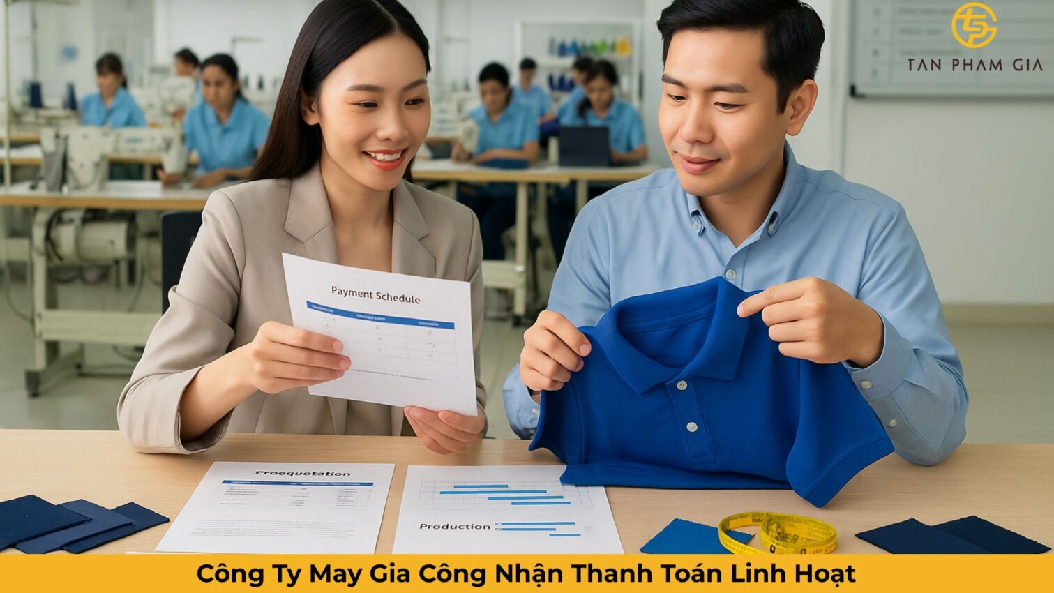 Công Ty May Gia Công Nhận Thanh Toán Linh Hoạt