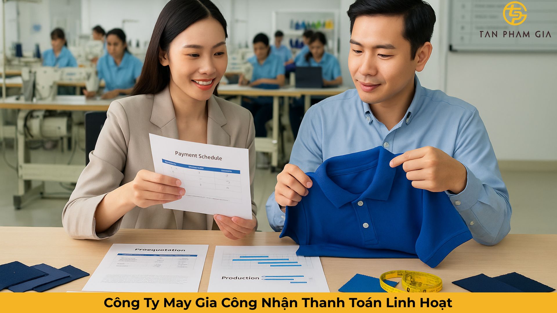 Công Ty May Gia Công Nhận Thanh Toán Linh Hoạt