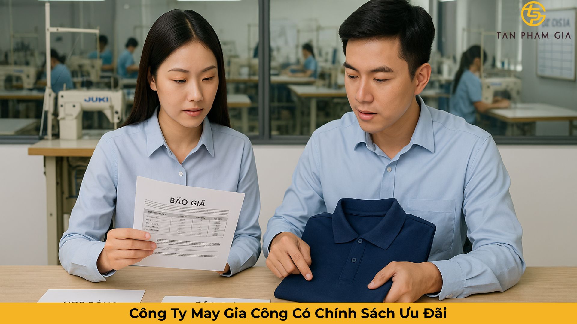 Công Ty May Gia Công Có Chính Sách Ưu Đãi