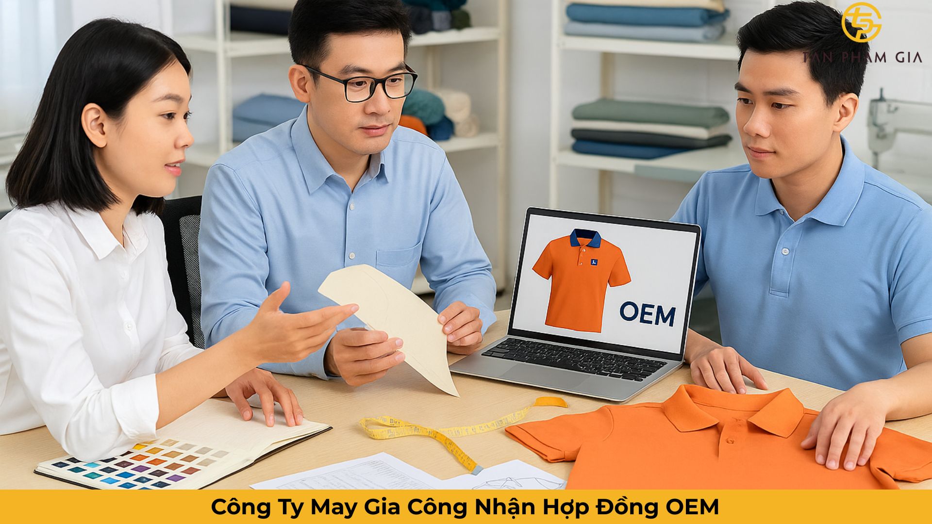 Công Ty May Gia Công Nhận Hợp Đồng OEM