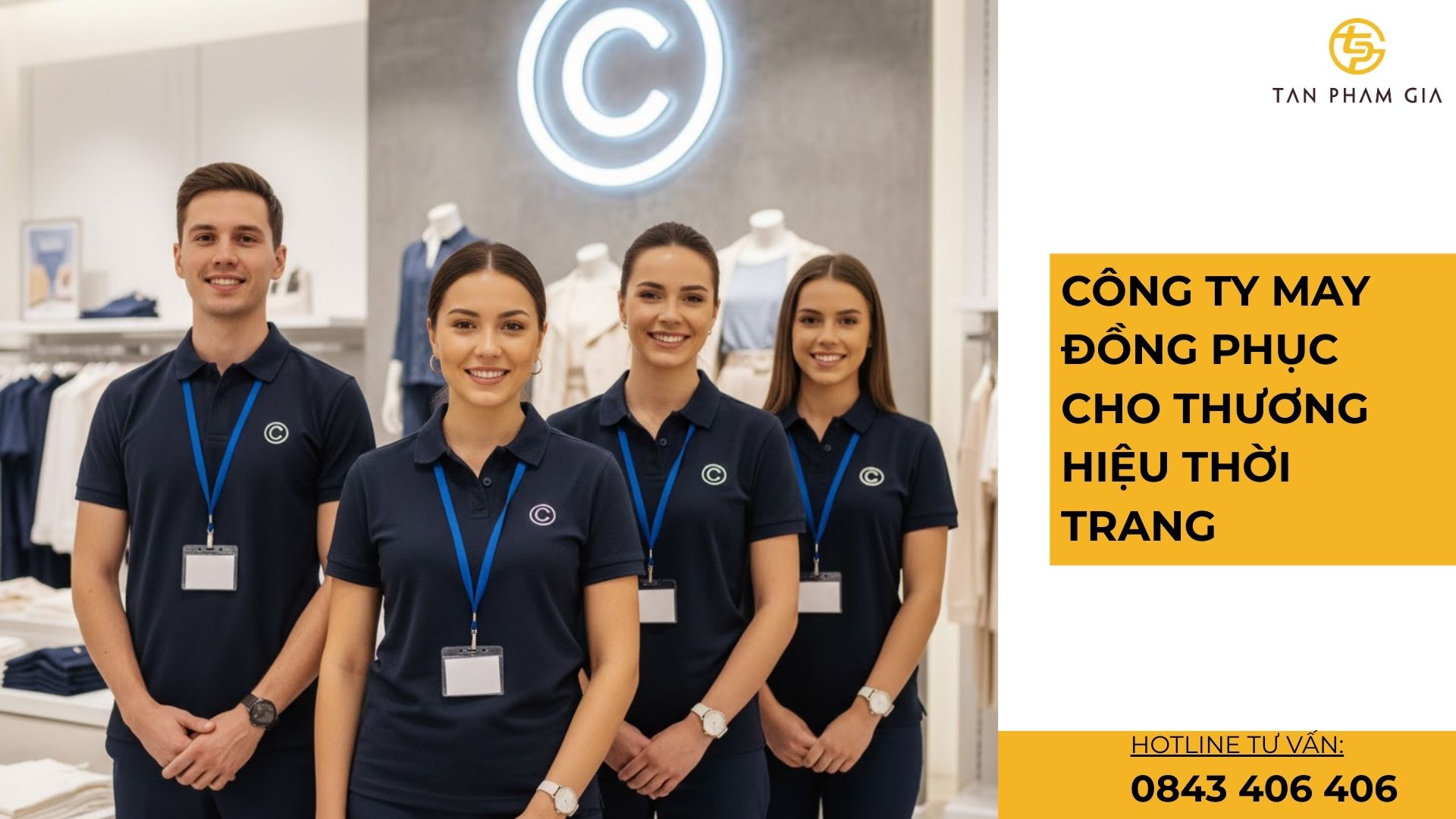 Công ty may đồng phục cho thương hiệu thời trang