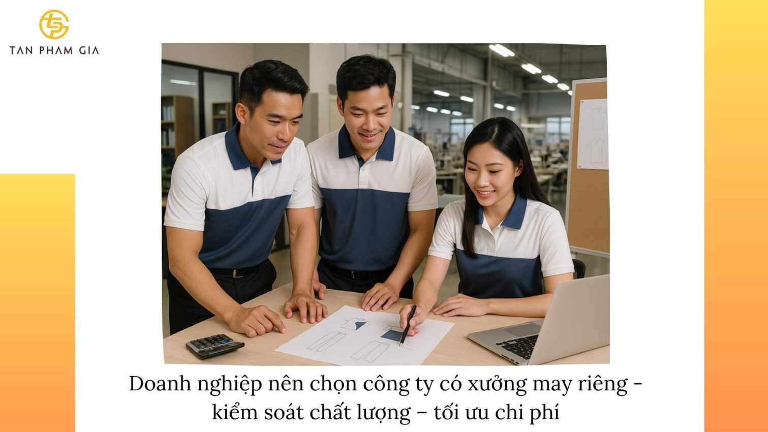 Công ty may đồng phục có xưởng sản xuất trực tiếp