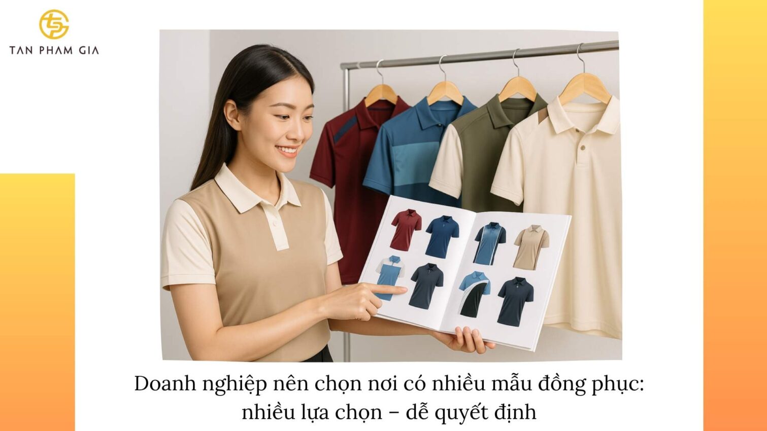 Công ty may đồng phục có nhiều mẫu lựa chọn
