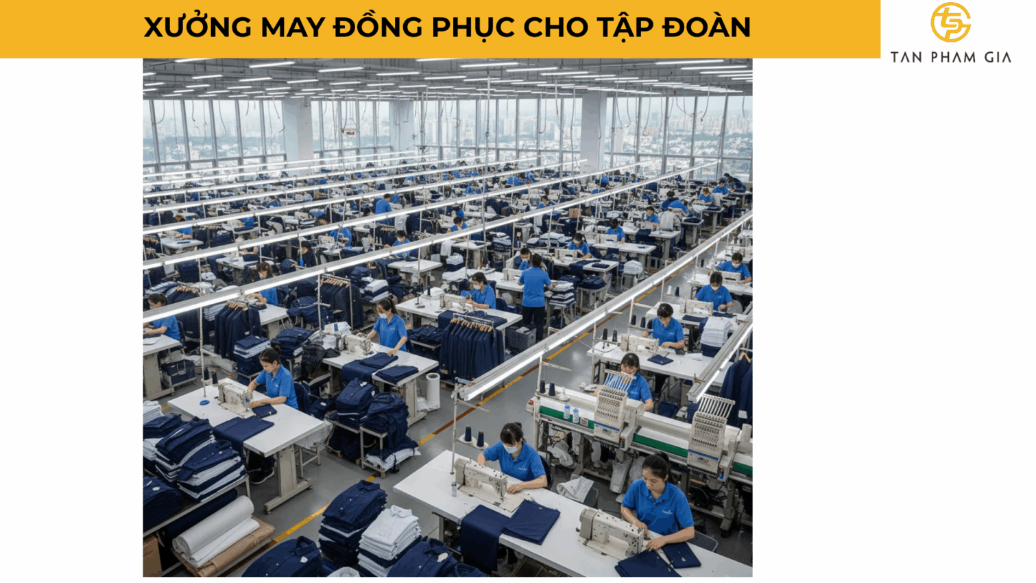 Xưởng May Đồng Phục Cho Tập Đoàn